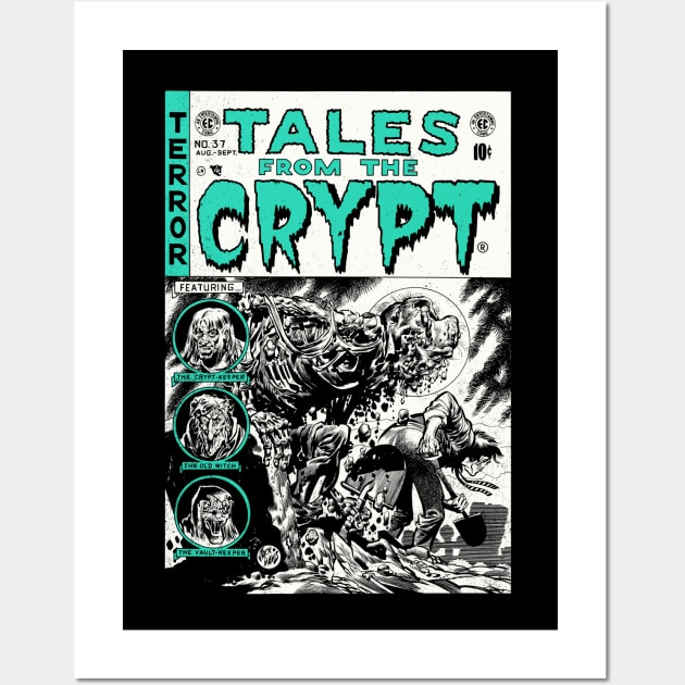 TALES FROM THE CRYPT Wall Art by THE HORROR SHOP